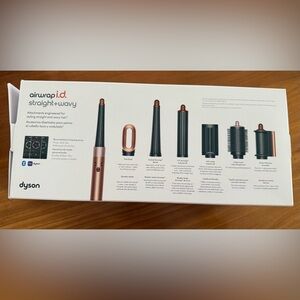 Dyson Airwrap i.d Multi-Styler in Black and Copper Multi Styler NIB